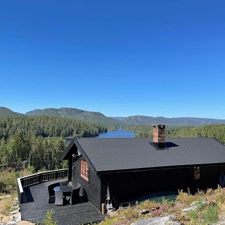 Drangedal Utsikten - Cabin With A Great View מראה חיצוני תמונה